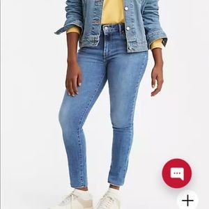 Levi 721 high rise skinny jean